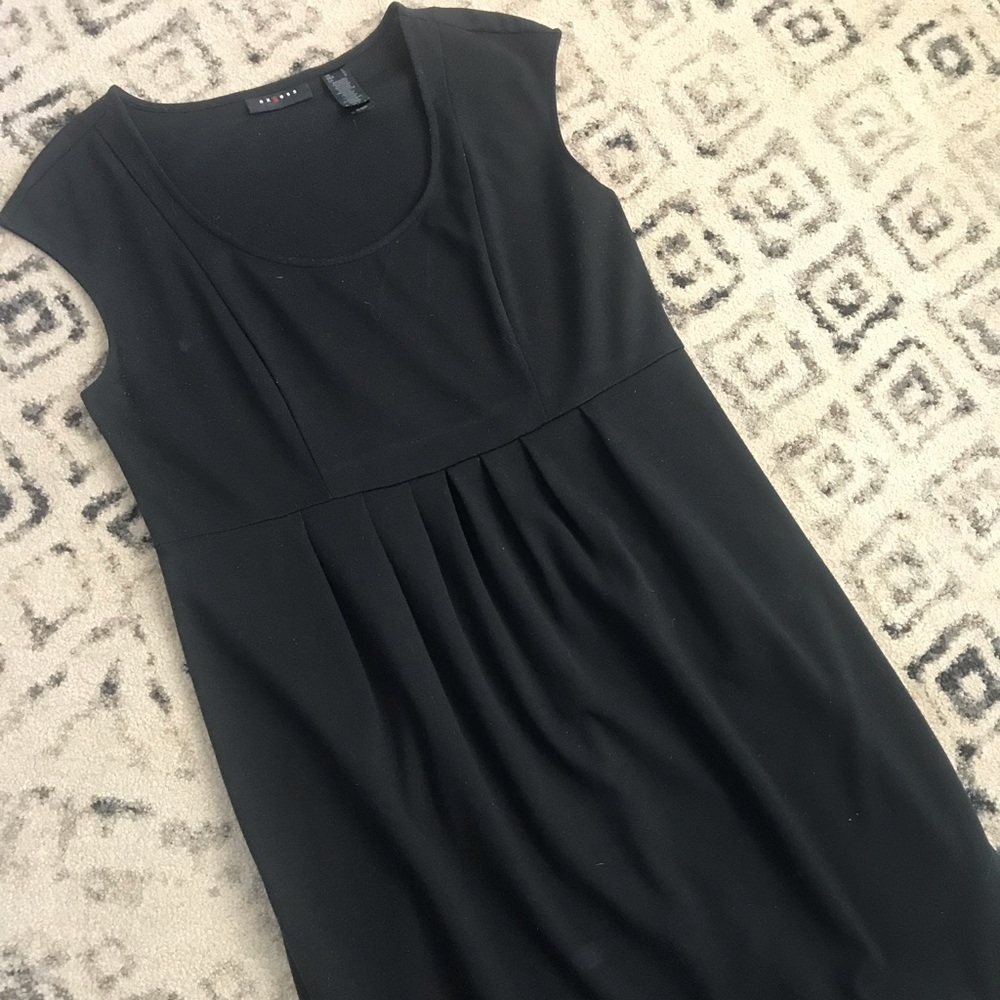Simple black dress